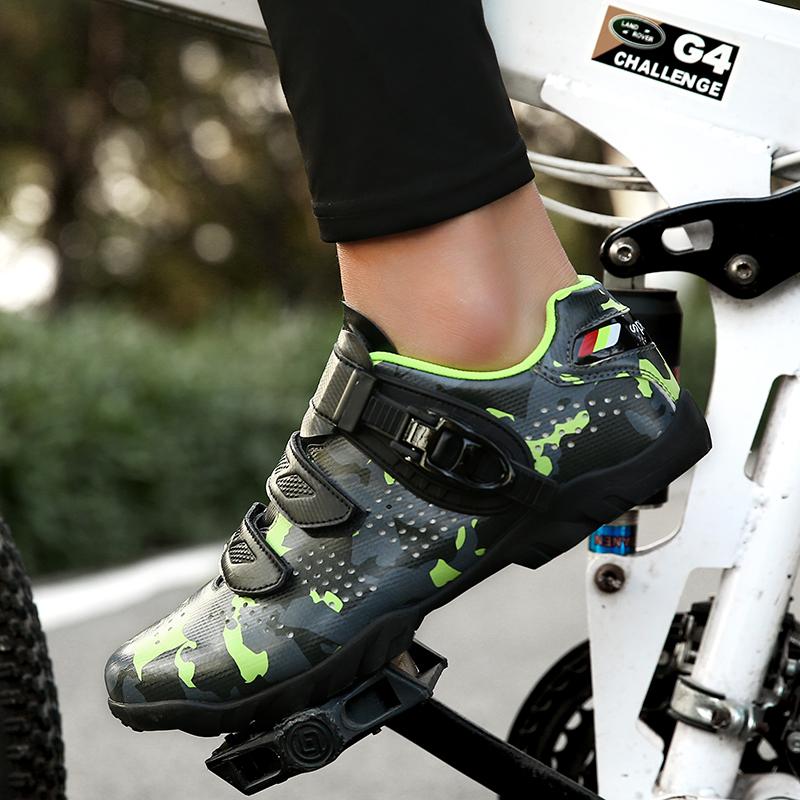 Men cycling shoes speed self-locking MTB shoes man road bike shoes bicycle racing sneakers triathlon sapatitilha Ciclismo MTB size 36-47 3