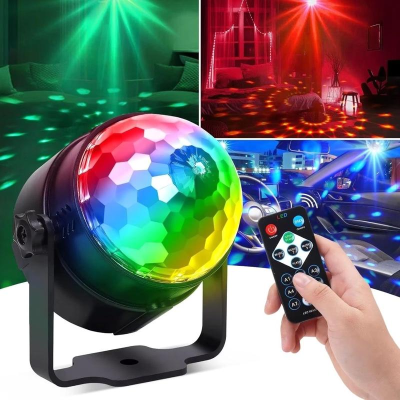 Trang trí đám cưới RGB Đèn LED sân khấu disco Điều khiển từ xa Sáng tạo Đèn…