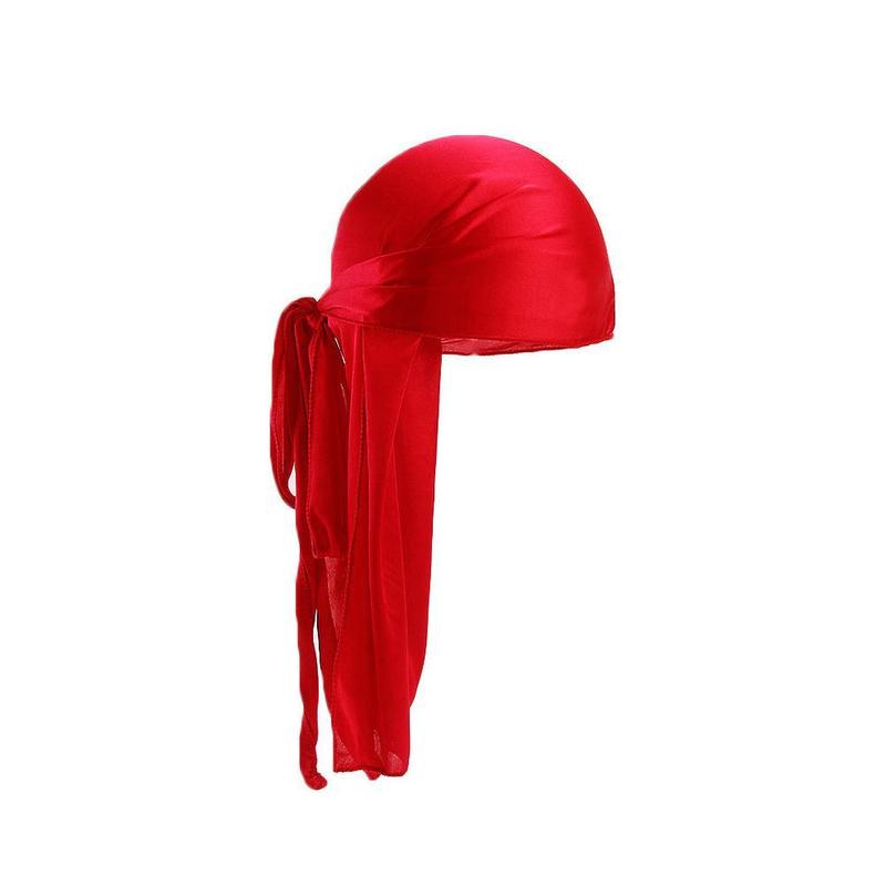 Product Introduction of Sports Outdoor Hat Long Tail Pirate Hat 1pcs 7 Colors For Men And Women Hip Hop Style Headband Hat Elastic Satin Long Tail Hat 19