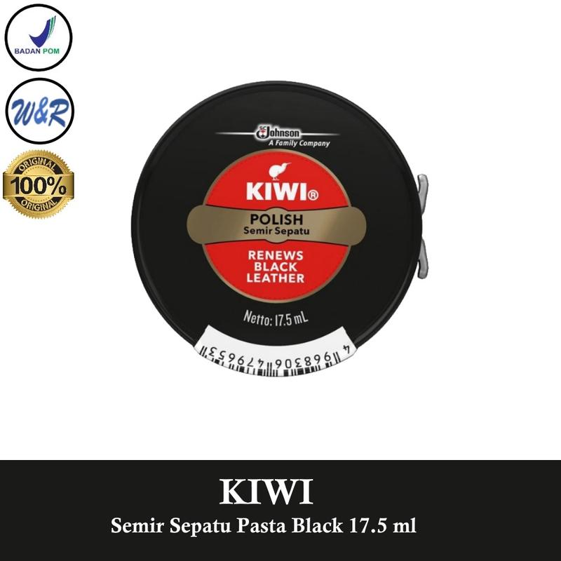 Product Introduction of kiwi semir sepatu pasta black/brown 17.5ml 1