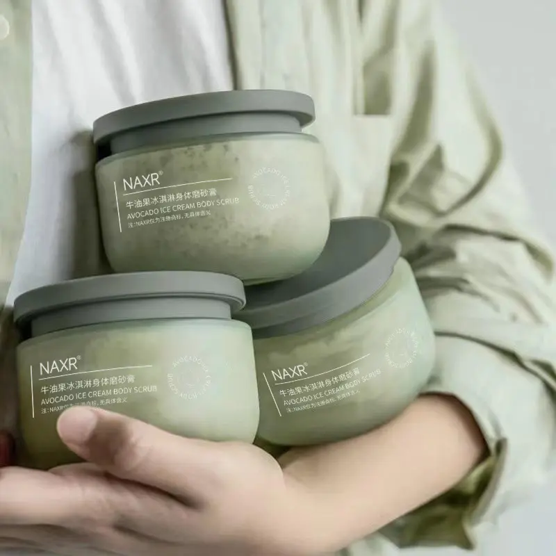 Deep Cleanse and Exfoliate with Avocado Body Scrub Avocado Body Scrub for Smooth Skin and Oil Control Body Care Cleanser Cleansing Skin Repair
