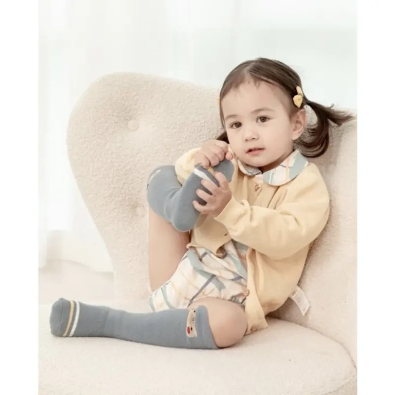 HDFJADSHOP Tất cho bé, tất dài cho bé 0 đến 5 tuổi lông xù ấm áp TD-06 7