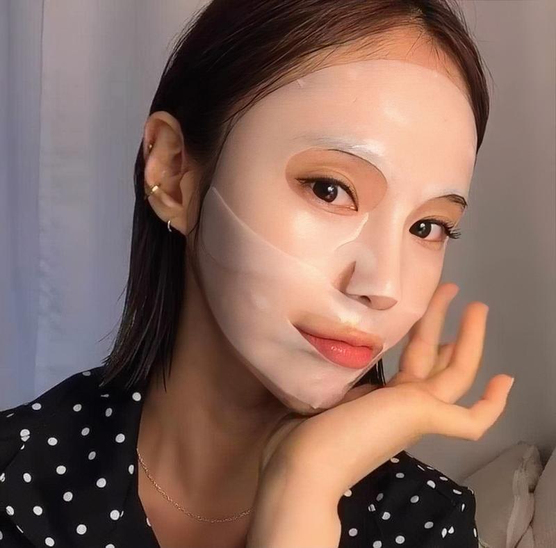 (Chính Hãng Daycell)  MẶT NẠ THẠCH COLLAGEN LAUMABELL AQUA REFRESH MASK Nữ Women Skincare Cosmetics 3