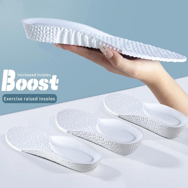 Product Introduction of Miếng Lót Giày Tăng Chiều Cao, Chất Lượng Mềm Mại Thoáng Khí, Màu Trắng, Thích Hợp Cho Giày Thể Thao, Vô Hình, Được Làm Bằng Bọt Hoạt Tính Silicon, Đệm Giày Thoải Mái, Có Thể Cắt, Thích Hợp Cho Chạy Bộ, Dành Cho Phụ Nữ, EVA, Hấp Thụ Sốc, Khử Mùi, Unisex 19