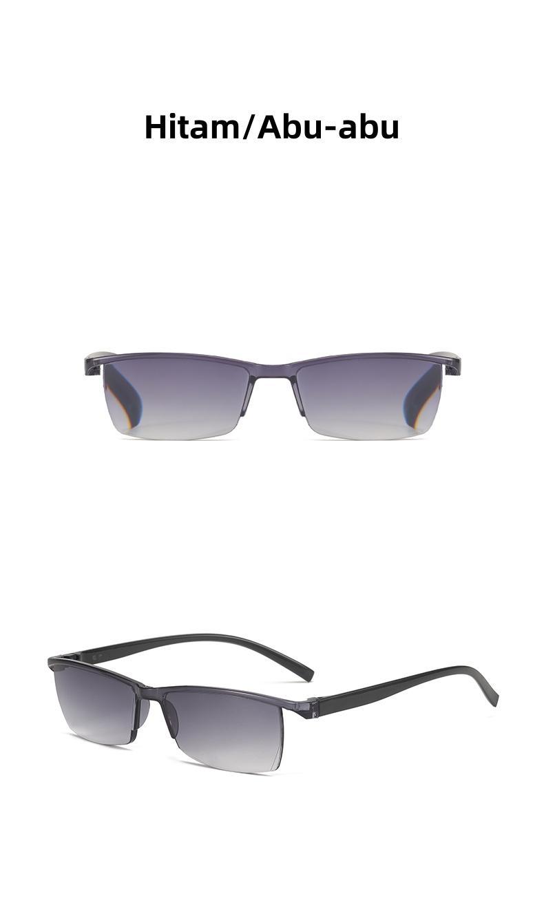 【Toko Resmi YJ】Kacamata baca Plus Anti Radiasi, Bisa Untuk Membaca Model Korea Keren Pria Wanita Hitam Orange Anti Patah Murah 7005