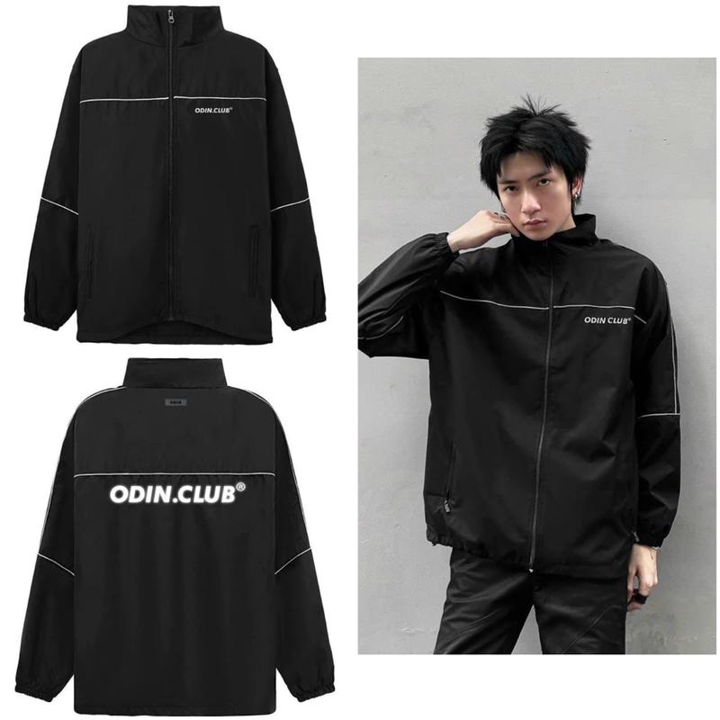 Áo Khoác Gió ODIN CLUB Jacket, Áo khoác gió oversize form rộng unisex