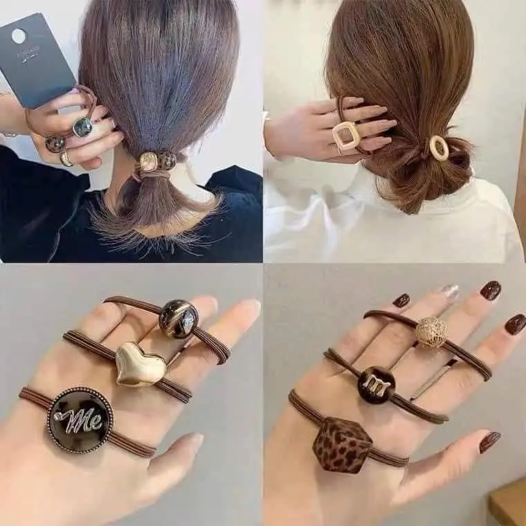[1 CHIẾC] Dây Chun Buộc Tóc Siêu Xinh Cho Bé 2