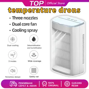 Kipas Pendingin Tahan Lama / AC Portable Air Cooler Super Dingin 200ml / Kipas Angin Portable Mini kualitas tinggi Bisa ditambah es batu KIPAS Angin PENDINGIN MINI AC PORTABLE AIR COOLER MOBIL DAN RUANGAN Kipas Angin AC Humidifier PORTABLE AIR