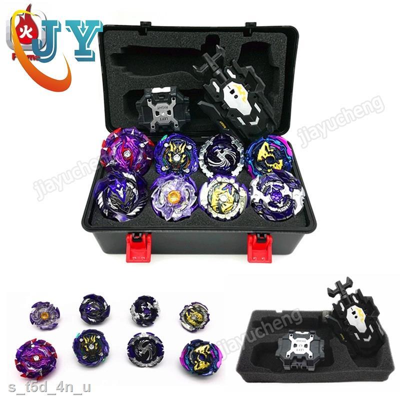 Bộ Đồ Chơi Con Quay Vô Cực Beyblade Kim Loại, 4D, Với Miếng Đệm Nảy Vui Nhộn 6