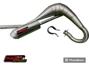 Knalpot Yamaha DT100/125 stanliss Pocket Speed