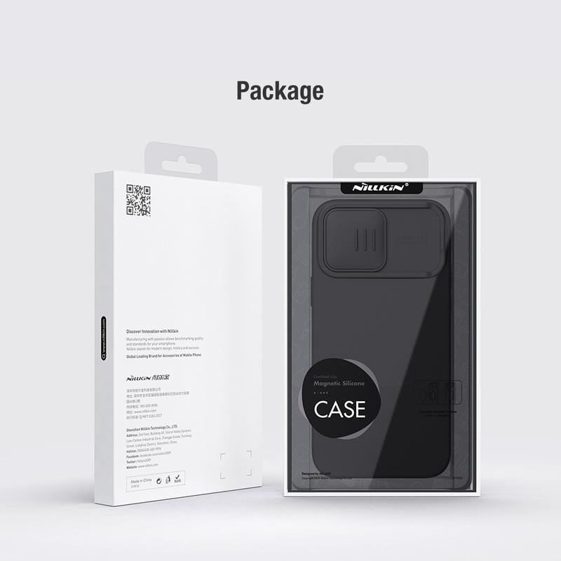 Case iPhone 14 Pro Max Plus CamShield Silky Camera NILLKIN Magnetic Casing 7