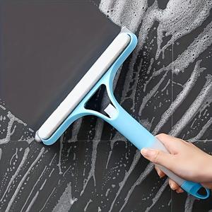 1 pieza esponja multifuncional 3 en 1 con rociador, limpiador de ventanas y espejos, adecuado para cocina, baño, piso de sala y limpieza de ventanas de auto, sin solución limpiadora