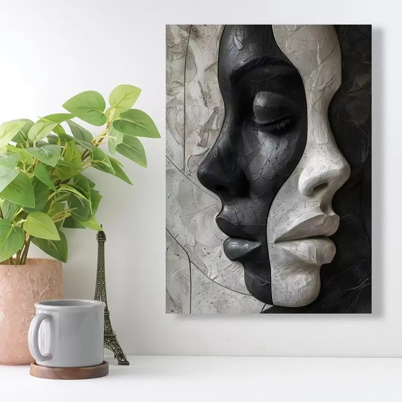 Women Print Modern Art Home Wall Decor, 1 Count Home Decoration Hanging Picture, Wall Poster for Living Room, Bedroom, Cafe, Kitchen & Restaurants Decor 0