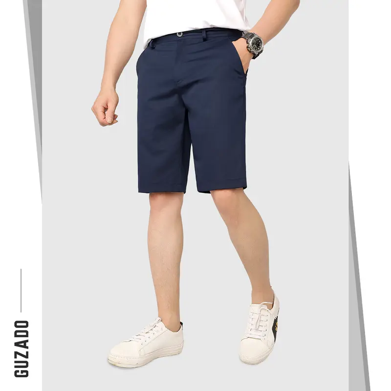 Quần Short Nam MKS01 Chất Liệu KaKi Dày Dặn Form Âu Nhiều Màu Sắc Dễ Mix Đồ Thương Hiệu Guzado 7