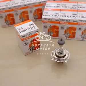 Lampu Depan H4 Osram 35W Vixion Verza Bohlam Motor  Original Ori 35/35