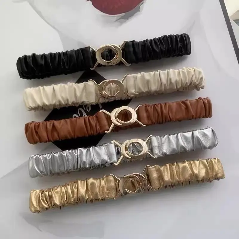 Váy áo Phao Thắt Lưng Co Giãn Co Giãn, Áo Khoác Nữ, Thắt Lưng Rộng Eo, Phụ Kiện Trang Trí, Hàng Mới Về 2023 1