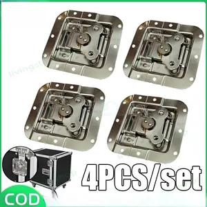 【COD 100% Aman】 4PCS KUNCI KUPU-KUPU ACCESSORIES AKSESORIS HARDCASE UKURAN BESAR 11x11x2