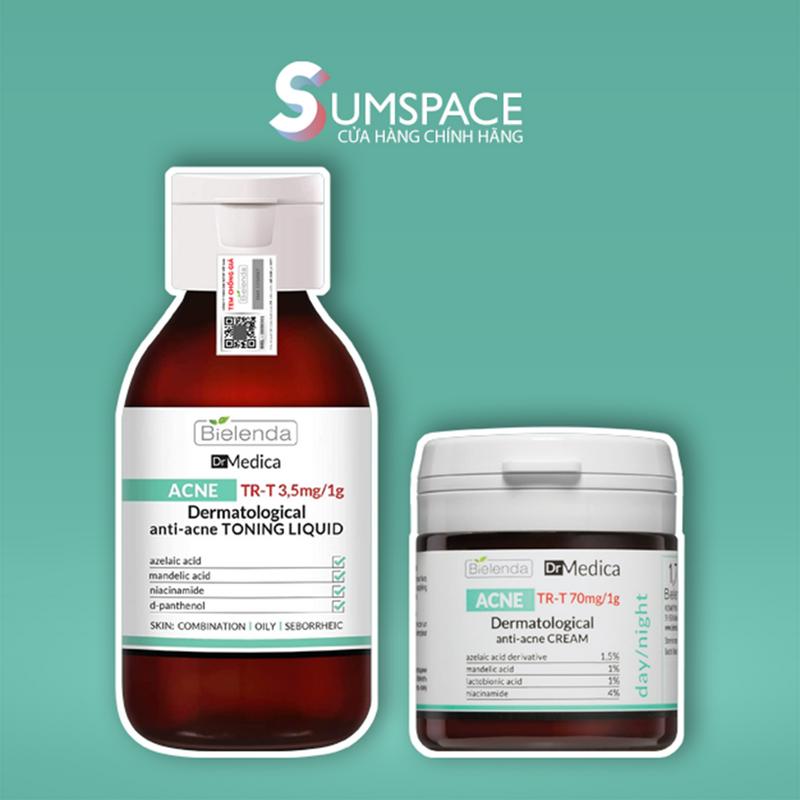SUM SPACE CÔNG TY Toner Kem Dưỡng Bielenda Dr.Medica Anti-Acne Dermatological