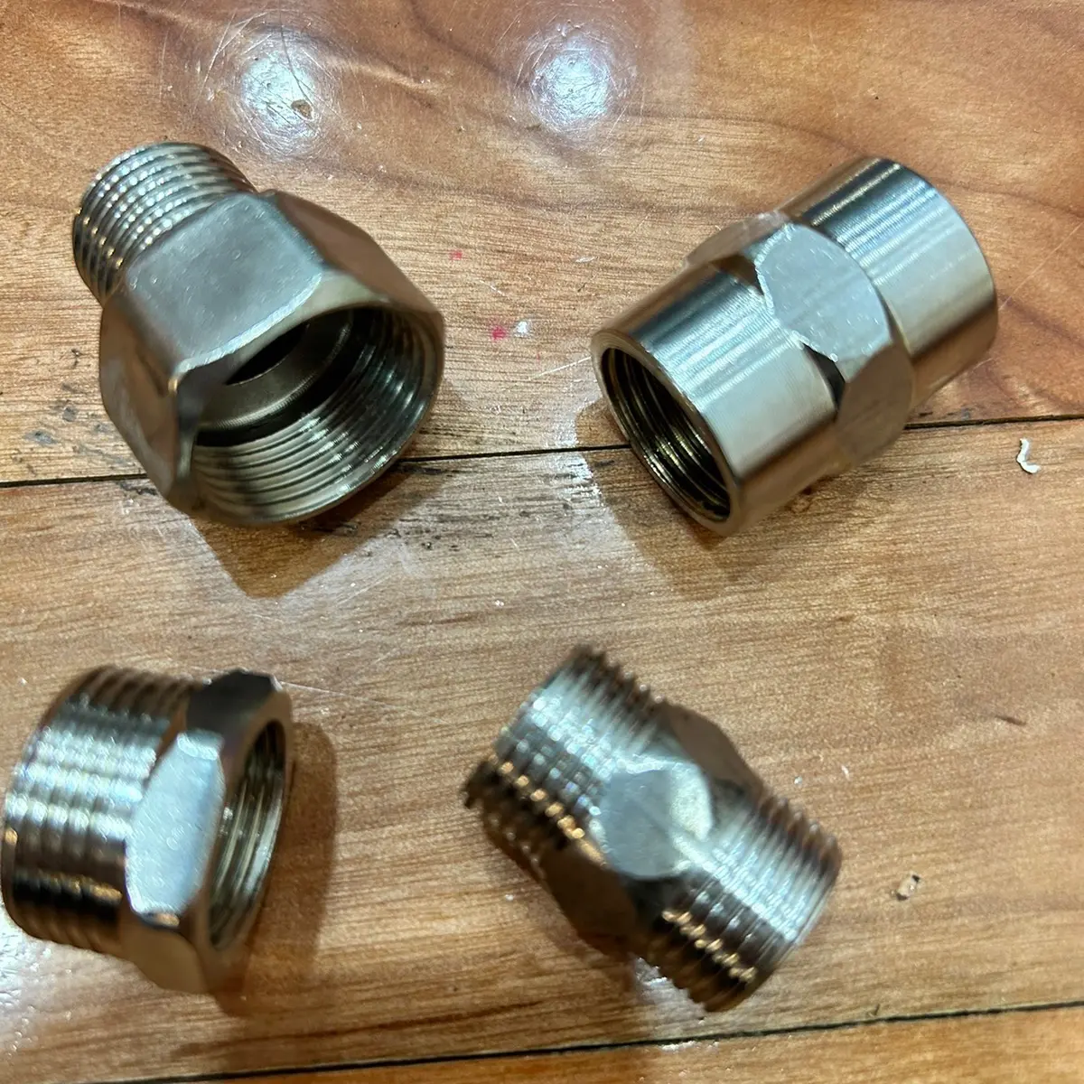 Đầu nối ren các loại inox ren trong 21, ngoài 21