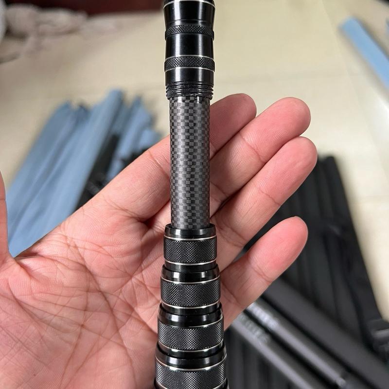 Sào Carbon Đa Năng Cao Cấp Thu Gọn mẫu 3mét 4mét 5mét 6mét 7mét 8mét 9mét 10mét - Đi Câu, Câu Cá, Bắt Cá, Treo Lồng Chim - Fishing 4