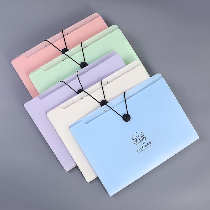 [5-8-12 ngăn] Bìa Đựng Tài Liệu A4 Túi File Đựng Tài Liệu -Bìa Hồ Sơ