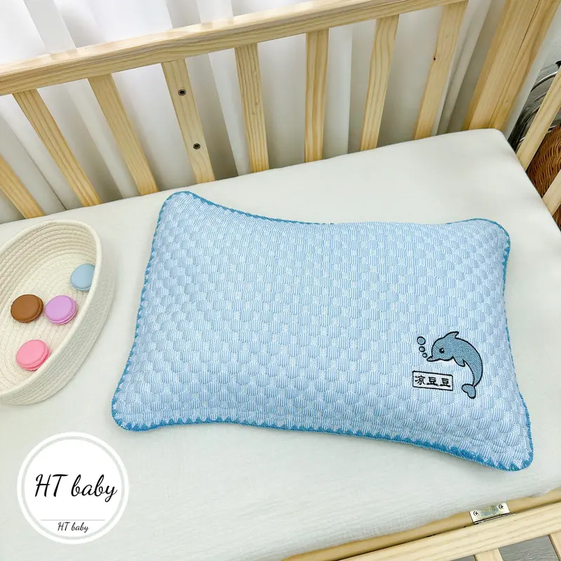 ( HOT MÙA HÈ ) Gối Cá Heo và Gấu băng lạnh Dành Cho Bé. Chất liệu vải tencel Thấm Hút Mồ Hôi Tốt. Kt 38x55cm. Nhộng Chũn 6