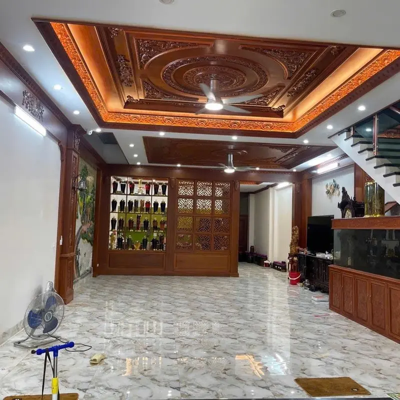 VÁCH CỬA/ VÁCH TỦ KỆ HƯƠNG ĐÁ THIẾT KẾ 3