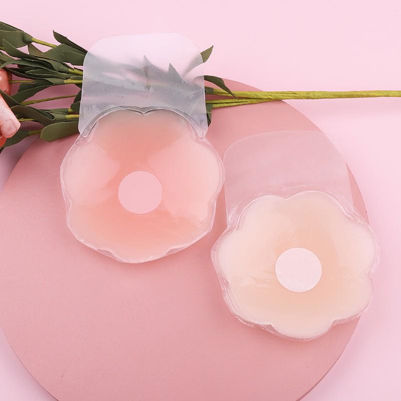 Miếng Dán Ngực Silicon Hình Hoa Đỉnh, Siêu Dính, Kéo Nâng Ngực Chống Chảy Xệ Women 4