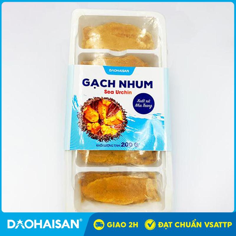 [HCM - Giao 2H] Gạch Nhum Sushi Khay 200g Đông Lạnh - Đảo Hải Sản