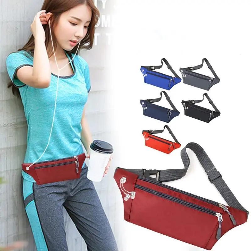 Túi Đeo Hông, Thời Trang, Dành Cho Nam Và Nữ, Thích Hợp Chạy Bộ Thể Thao, Túi Đeo Chéo Nam, Túi Đeo Ngực, Ví Điện Thoại Di Động Túi Đeo Thắt Lưng Đa Chức Năng, Có 6 Màu