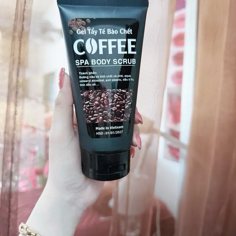 Làm sạch da Cafe ( Dạng gel) tẩy siêu sạch