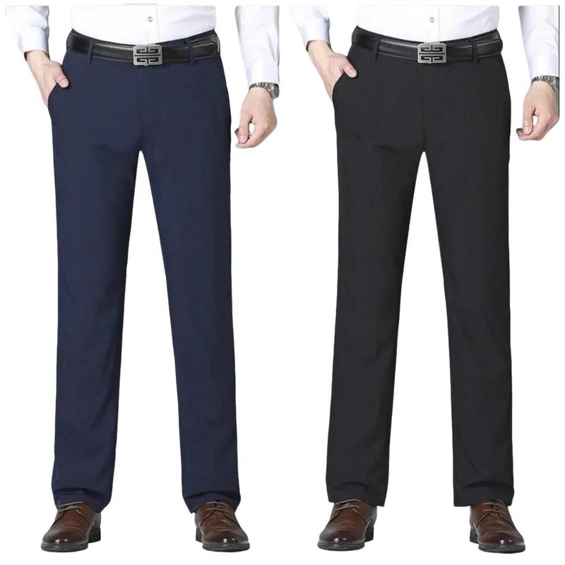 Quần tây nam công sở trung niên đẹp vải dày dặn mềm mịn không phai màu Quần âu nam ống đứng Menswear Pants thô quanaunam quana unam quầntây quan dai