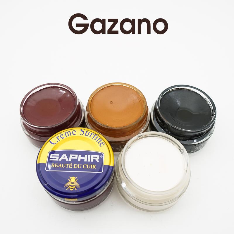 #92 Xi kem đánh giày da Saphir nhập khẩu Pháp Nhiều màu giúp dưỡng da và bù màu giày cao cấp