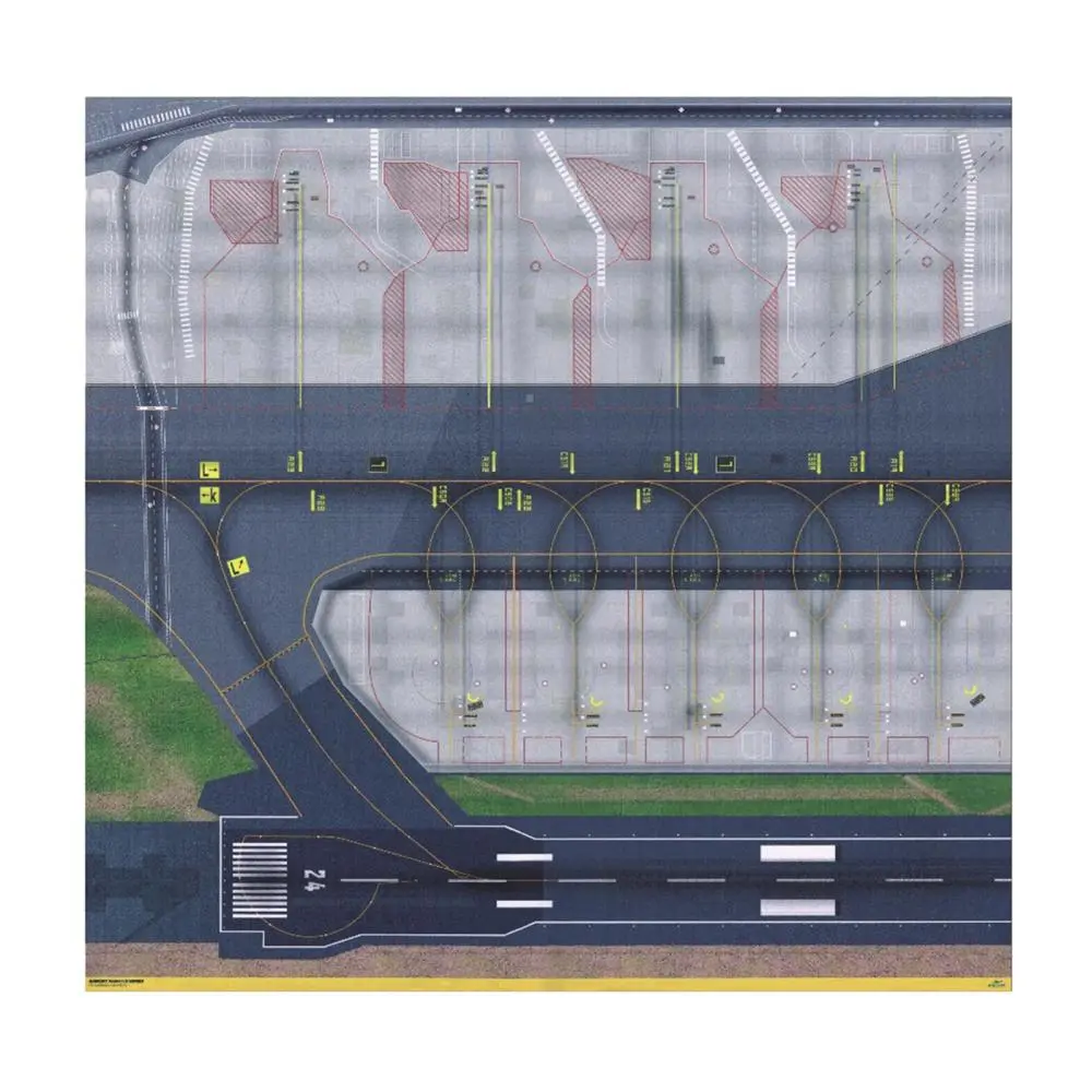 1/500 & 1/400 Model Airport Layout Sheet Apron Jets Ground Airport Service