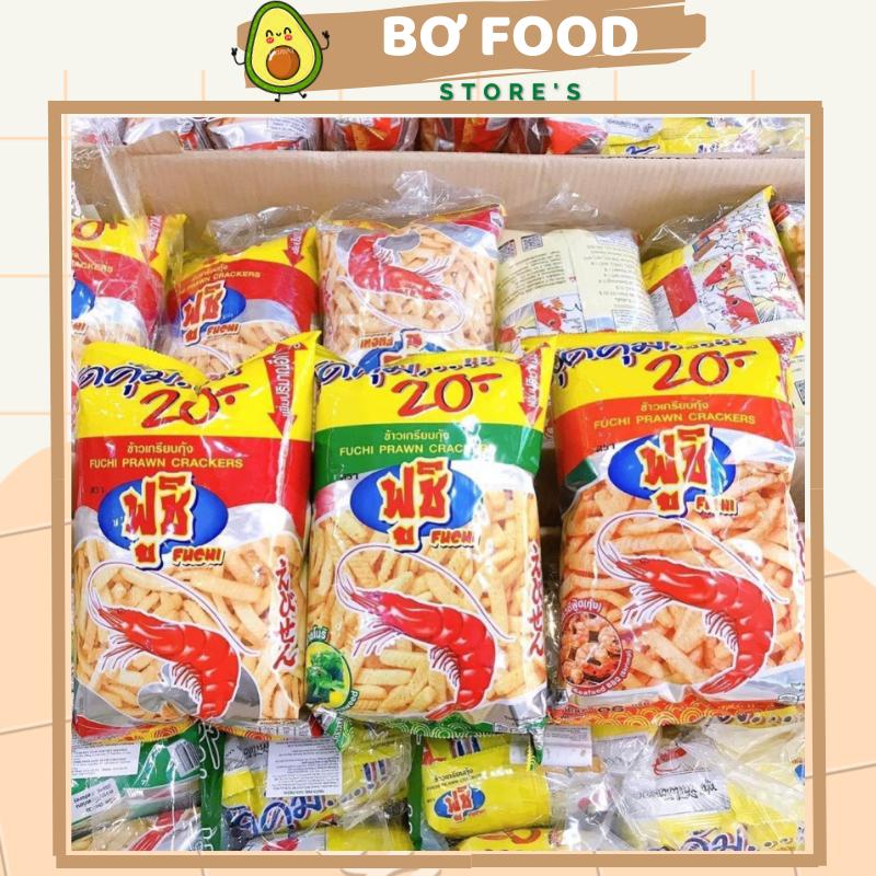 Snack bim bim tôm FuChi Thái gói nhỡ 80gr 0