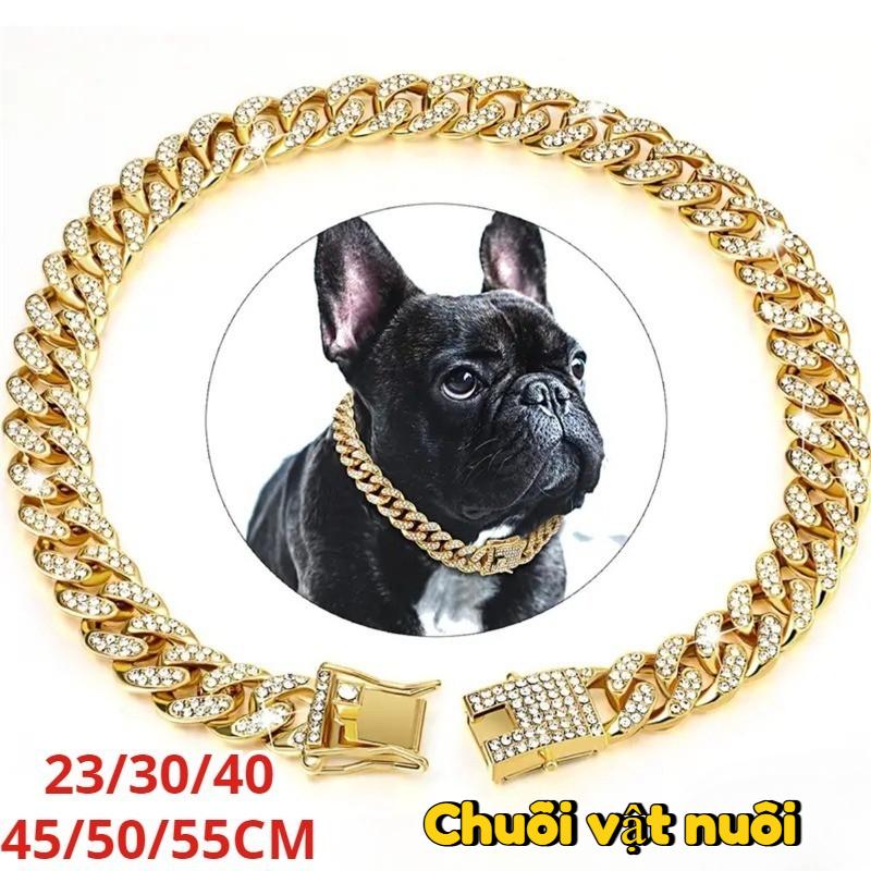  Vòng Cổ Thú Cưng Kim Cương Nhân Tạo Sang Trọng Vòng Cổ Chó Phụ Kiện Chó Vòng Cổ Mèo Đồ Dùng Thú Cưng Có sẵn trong các kích cỡ "23   30   40   45   50   55 cm" 