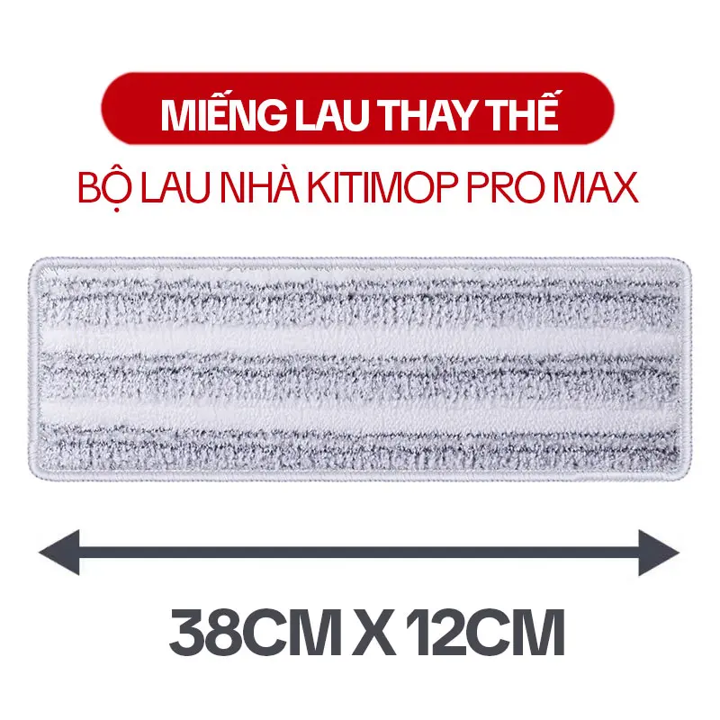 Miếng Lau Nhà Thay Thế Bộ Lau Nhà KITIMOP PRO MAX