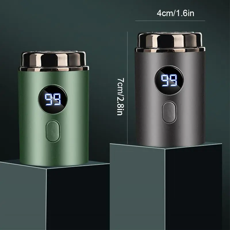Mini Electric Shaver, 1 Piece Type-c Rechargeable Wet & Dry Use Razor, Portable Mini Shaver for Men, Great for Travel, Men's Grooming Tool, Usb Rechargeable Shaver Machine, Cordless Portable Shaver 1
