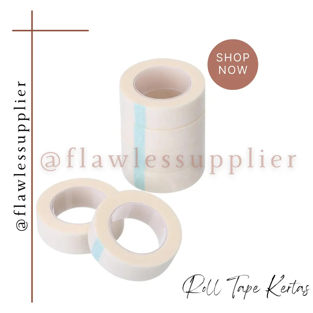 [5PCS] Micropore / Roll Tape / Isolatip Kertas / Eyetape / Microtape
