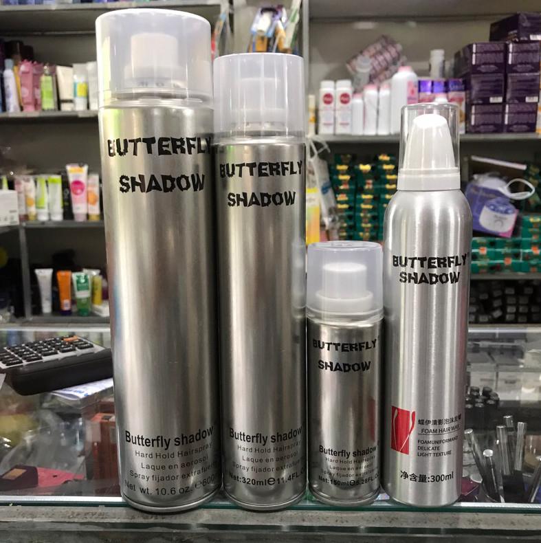  Gôm Xịt Tạo Kiểu Tóc Butterfly Shadow 150-320-600ml Keo Bạc hàng chuẩn  