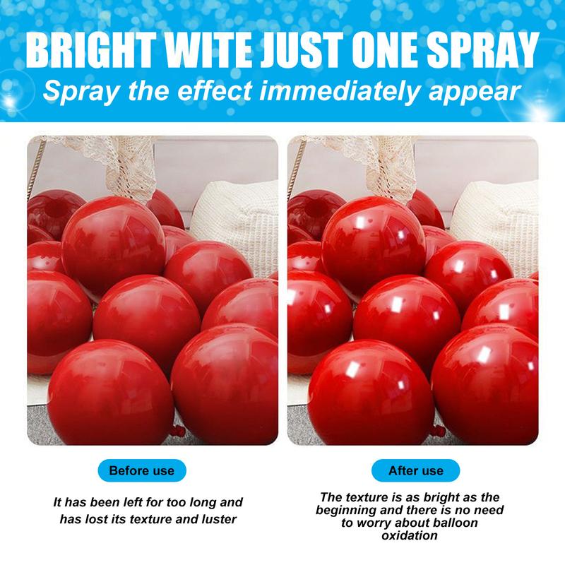 Product Introduction of Aerosol Balloon Spray Balloon Surface Texture Shine Long Lasting Non-Oxidizing Color Fading Spray 6