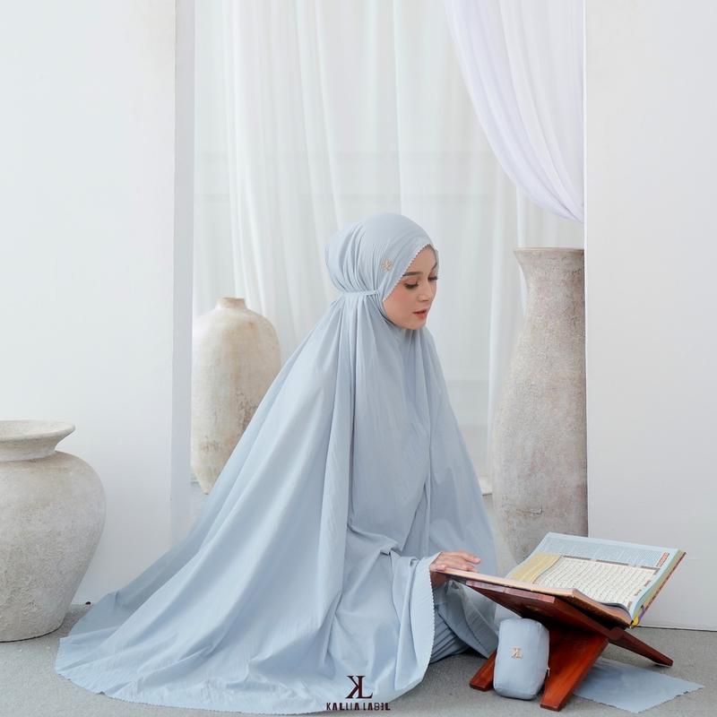 Alula Travel Prayer Set | Mukena Mini Travel Premium by Kallia | Packaging with box 6