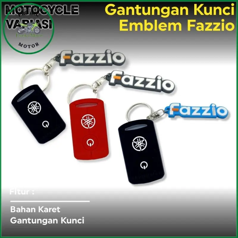 Gantungan Kunci Fazzio Cover Remot Fazzio Gantungan Fazzio (cod) Car Karet 0