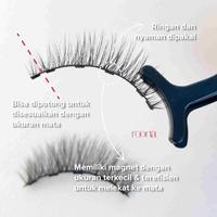 Gambar ROONA - [Bundle] Lashter+Liner+Groowtitude | Magnet Eyelash, Eyeliner, Serum Alis & Bulumata | Bulu Mata Magnetik Tanpa Lem. Pasang Bulumata 3D Natural Dengan Magnet - Lively+Black Liner, +Groowtitude dari Roona_NEW Kota Administrasi Jakarta Timur 4 Tokopedia