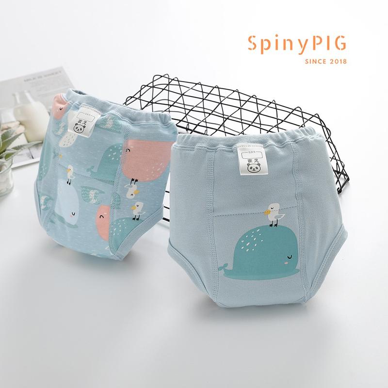 Set 2 quần bỏ bỉm xuất Nhật Cotton cao cấp 5 lớp 4 lớp dành cho bé yêu nhiều màu cho bé trai bé gái 3