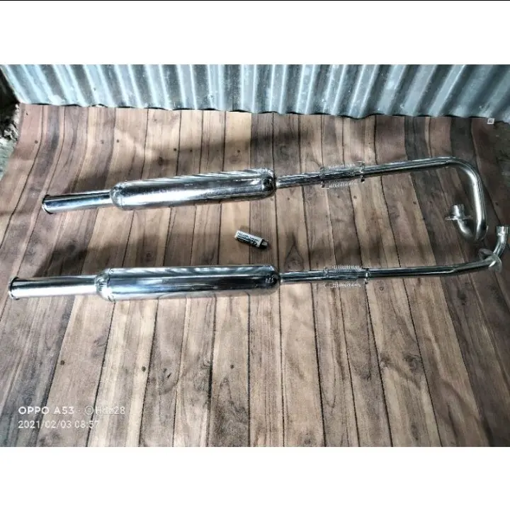 Knalpot Motor Bebek Honda Grand Supra Jupiter S90 Honda Win C70  Knalpot Bebek Custom BSA
