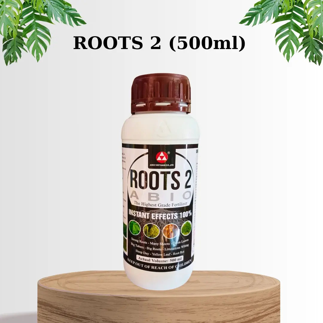 Root 2 Hữu Cơ Humic, Giúp Rễ Khỏe, Mập Củ, To Thân Cành chai 500ml và ...
