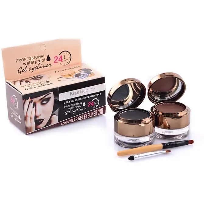 KISSBEAUTY GEL 4in1 EYEBROW & EYELINER