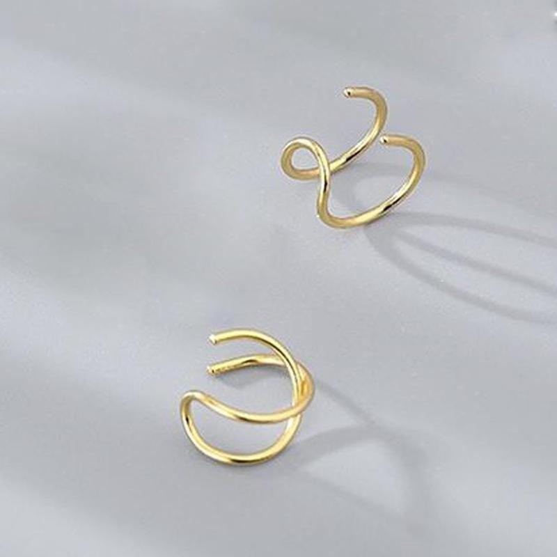 Ear Cuff Earrings for Women Ear Cuffs Non Piercing Trendy Clip on Cartilage Fake Earring Set Stack Jewelry Gifts 5
