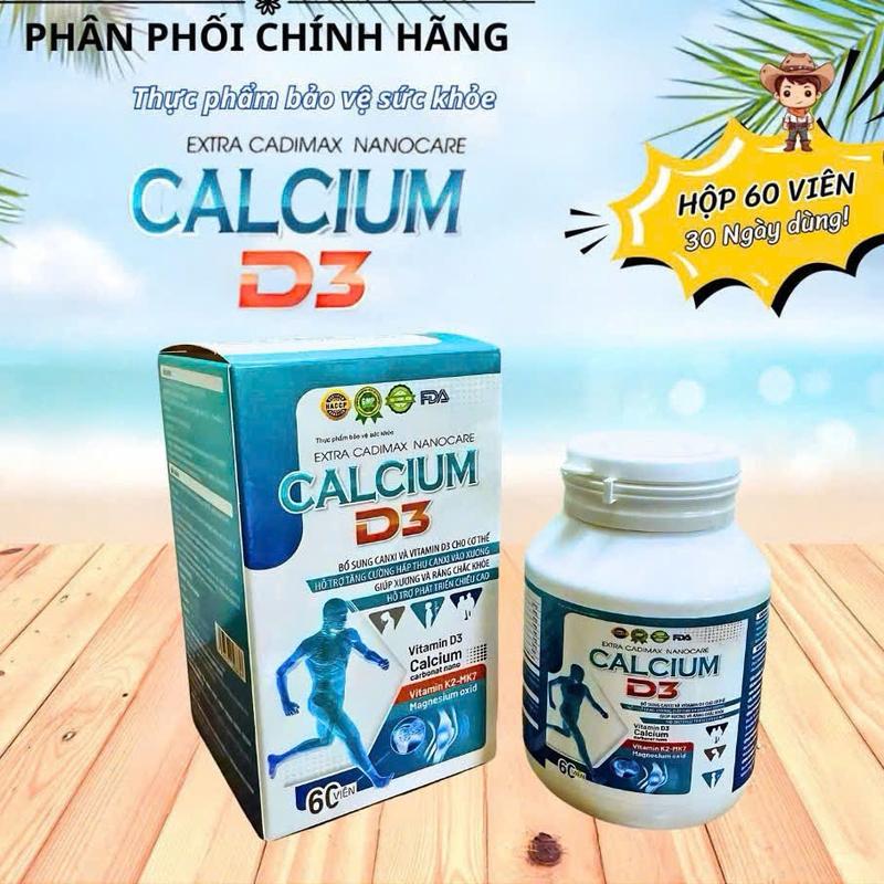 Product Introduction of CANXI D3 Hỗ Trợ Phát Triển Chiều Cao - Hộp 6OV 1